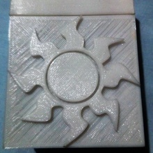 mazzo scatola Magia raccolta pianure logo 75 carte giardino giocattoli collezione 3d print model - Mito3D