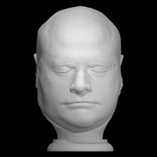 Senhor John Franklin Varredura explorador ausência life cast john franklin royal navy 3d print model - Mito3D