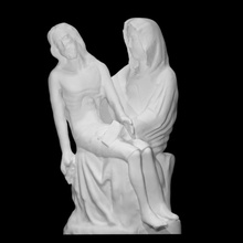 piet analyse christianisme Allemagne Jésus sculpture religion Pieta Marie pitié 3d print model - Mito3D