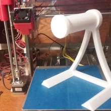 desk spool holder build 3d printer 3d print model - Mito3D