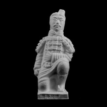 guerriero 4 esercito terracotta dell'imperatore qinshihuang mausoleo sito museo cina scansione 3d print model - Mito3D