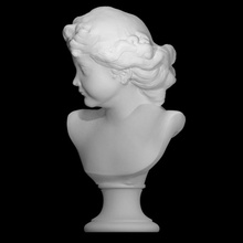 head cupid scan bust sculpture marble berlin tassaert 3d print model - Mito3D
