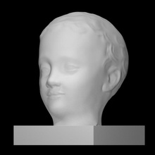 marble head sanctuary eshmun scan 3d print model - Mito3D
