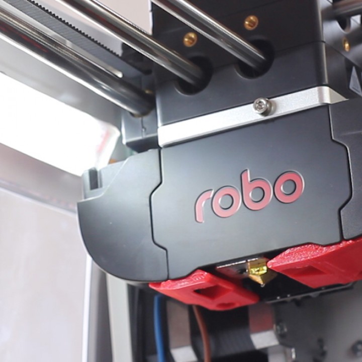 robo LED bande monter construire 3d imprimante accessoire lumière abs r2 3D print model - Mito3D