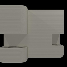 slidable foldable spool holder build 3d printer filament joel printing nerd belmar 3d print model - Mito3D
