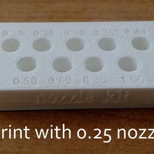 nozzle kit holder build 3d printer tools e3dv6 3d print model - Mito3D