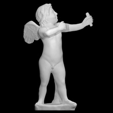 Eros desenhando arco Varredura escultura mármore erow 3d print model - Mito3D