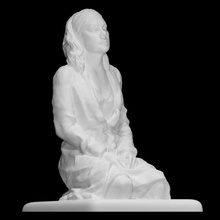 kneeling woman scan sculpture bronze sean-henry 3d print model - Mito3D