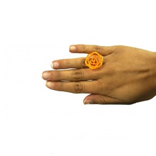 rg Blume Schmuck ring 3d print model - Mito3D