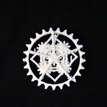 moving gears sprocket & garden 3d print model - Mito3D