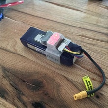 lipo battery voltage alarm holder fpv drone rc 3d print model - Mito3D