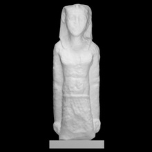 statue analyse sculpture calcaire Liban 1st millennium 3d print model - Mito3D