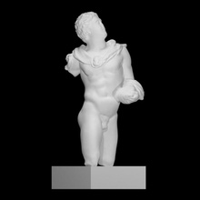 heykel Tanrı Merkür taramak Roma mermer Beyrut 3d print model - Mito3D
