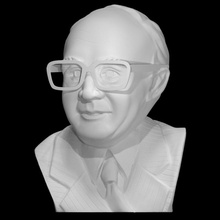 john smith scan bust sculpture statue bronze john-smith paolozzi argyll 3d print model - Mito3D