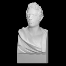 señor david Wilkie escanear escultura mármol pintor samuel joseph 3d print model - Mito3D