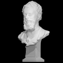 señor Jorge henschel escanear busto escultura bronce bostón músico orquesta george edward onslow ford 3d print model - Mito3D