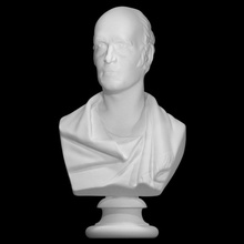 señor Enrique Raeburn escanear busto retrato escultura mármol pintor henry raeburn thomas campbell 3d print model - Mito3D