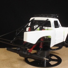 1 12 rc 72 caza prerunner cabecera piezas coches escala camión cabeceras 3d print model - Mito3D