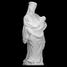 Saint agnes analyse sculpture calcaire figuratif Prague 3d print model - Mito3D