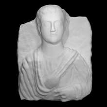 busto hombre malku escanear escultura Roca 3d print model - Mito3D