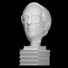 Donald dewar analyse buste tête sculpture livres donald archibald forrest 3d print model - Mito3D