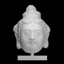 baş Bodhisattva Avalokitesvara taramak heykel 3d print model - Mito3D