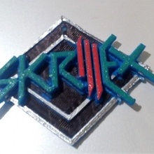 skrillex keychain fan art music electronic collectible dubstep 3d print model - Mito3D