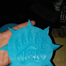 john & kens custom shield fan art john&ken johnmak 3d print model - Mito3D