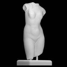 torse femme analyse sculpture marbre fragment 3d print model - Mito3D