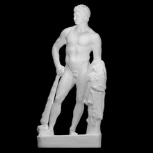 estátua Hércules Varredura coleção herói escultura mármore Herakles Heracles Ludovisi boncompagni altemps 3d print model - Mito3D