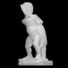 grup oğlan Kaz taramak Toplamak heykel mermer Ludovisi Boncompagni cesi 3d print model - Mito3D