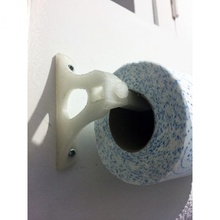 easy kitchen paper holder & garden kitchenpaper 3d print model - Mito3D