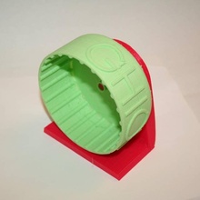 Rad Hamster Tiere niedlich Maus Radhammer 3d print model - Mito3D