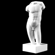torso dioniso museo cincuentenario bruselas bélgica scan dionysos 3d print model - Mito3D