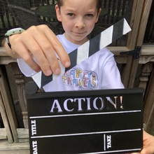 action clapper board toys & games tv movies tinkercad 3d print model - Mito3D