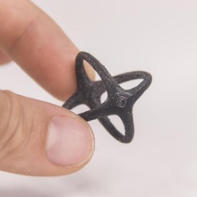 elipse anel pingente oval ilusão pov 3d print model - Mito3D
