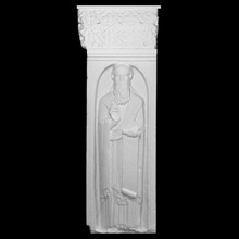 peygamber tutma filakter taramak heykel kireçtaşı Rahatlama bas relief la daurade toulouse 3d print model - Mito3D