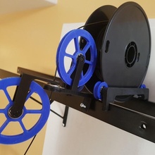 puleggia design costruire 3d stampante porta filamenti 3d print model - Mito3D