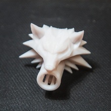 Cadı Wolfhead flaş saklamak oyuncaklar oyunlar airsoft airsoft3d gizleyici withcher3 3d print model - Mito3D