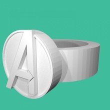 avengers assembly ring cosplay infinity tinkercad 3d print model - Mito3D