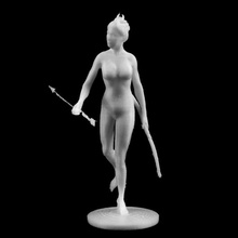 diana huntress louvre paris france scan 3d print model - Mito3D