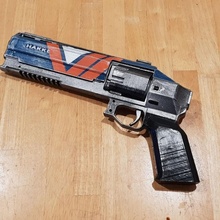 fever remedy hand cannon props & cosplay gun bungie destiny destiny2 cosplayweapon 3d print model - Mito3D