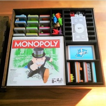 armazenamento moe's poli borda jogos caixa Monopólio pobre moes 3d print model - Mito3D