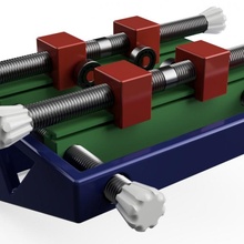 universal spool holder build 3d printer accessory bearings filament tool 3dprinting 3d print model - Mito3D
