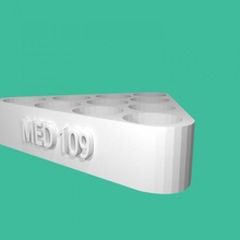 suporte birra pong tinkercad 3d print model - Mito3D