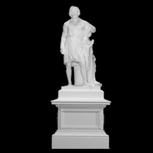 bertel Thorvaldsen escanear Albert bronce parque York Central central albert thorvaldsen 3d print model - Mito3D