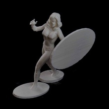 invisível mulher maravilha fan art marvel comiccon quadrinhos fantastic4 fantasticfour 3d print model - Mito3D