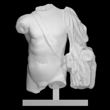 romano mármol torso Aquiles escanear private collection pentesileia 3d print model - Mito3D