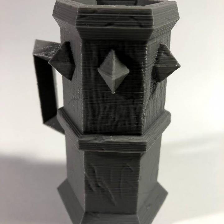 caneca terror warcraft maça 3D print model - Mito3D