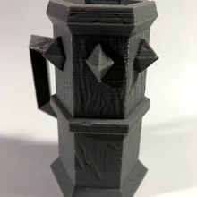 caneca terror warcraft maça 3d print model - Mito3D